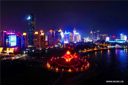 Development of China's costal city Qingdao in photos