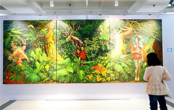 Annual exhibition celebrates young artists in Qingdao