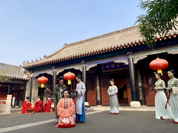 Traditional coming-of-age ceremony held in Zoucheng