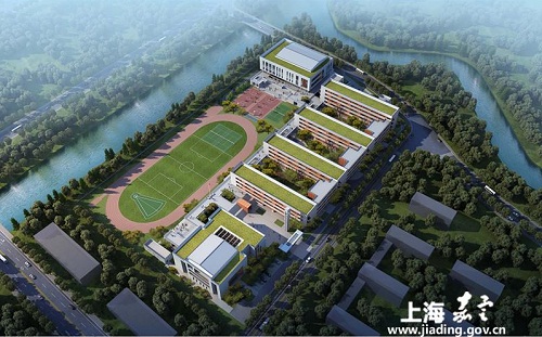 Jiading foreign language school starts construction