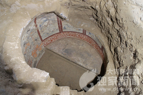 Yungang Grottoes to renovate ancient murals unearthed in Datong