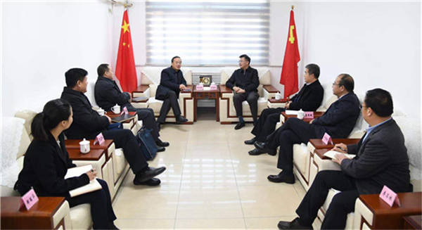 Shanxi security authority guides work at SXU