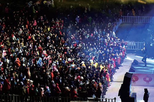 Lantern Festival celebrations in Karamay