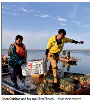 Fishing for fortune in the Gobi Desert