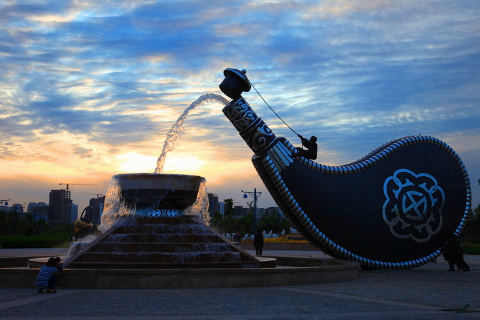 Ordos, the resting place of Genghis Khan