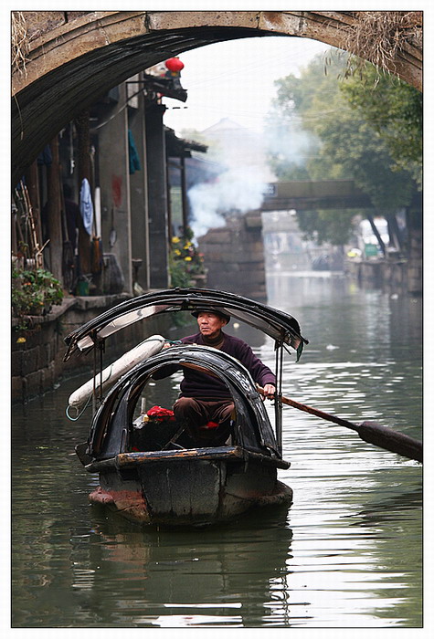 Anchang, an old town with the original feature