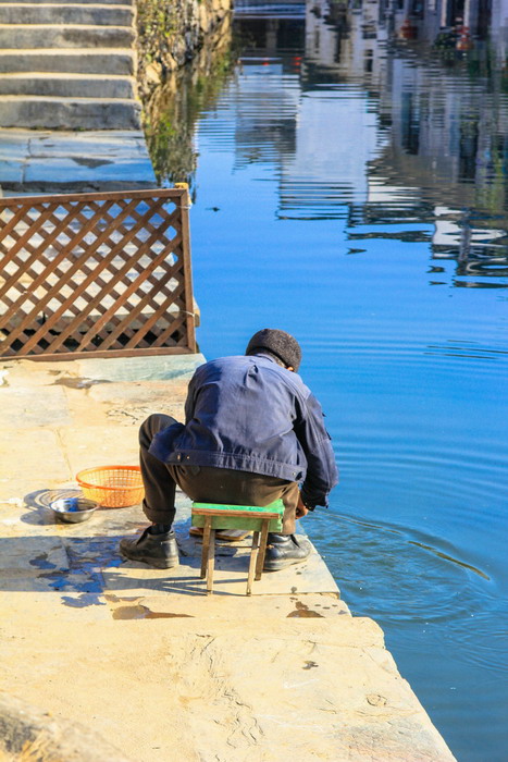 The pleasant pastoral life in Wuyuan