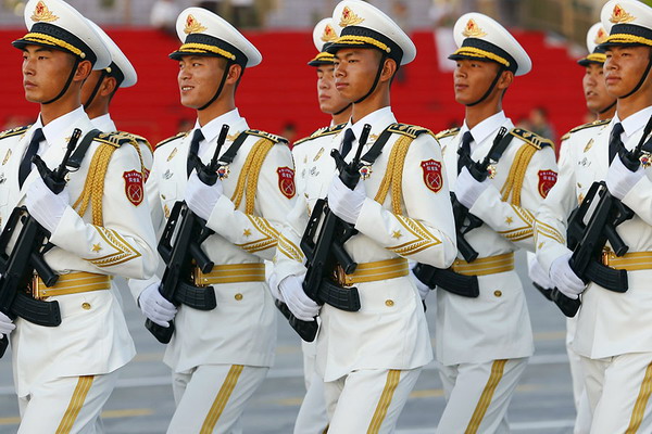 China's V-Day parade criticism 'sour grapes'