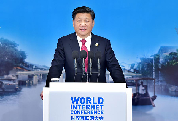 Xi as a global leader aims to develop harmonious Internet system