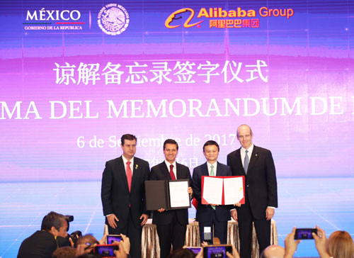 Mexico inked deal with Alibaba Group