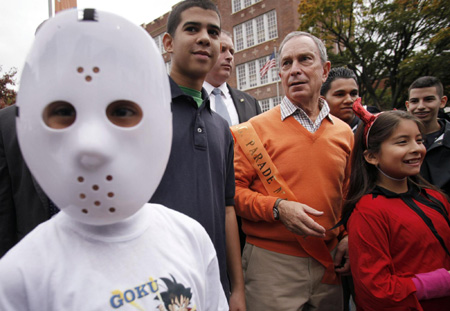 Celebrations of Halloween parade inUS