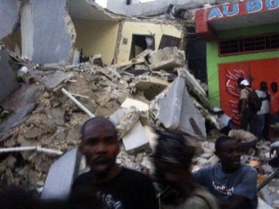 Largest-ever earthquake in the area hits Haiti