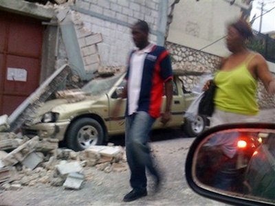 Largest-ever earthquake in the area hits Haiti