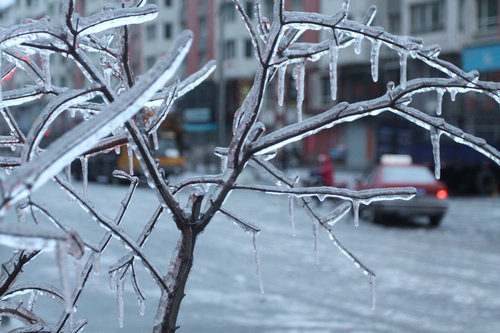 Freezing cold hits NE China