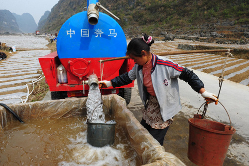 Severe drought hits southwest China