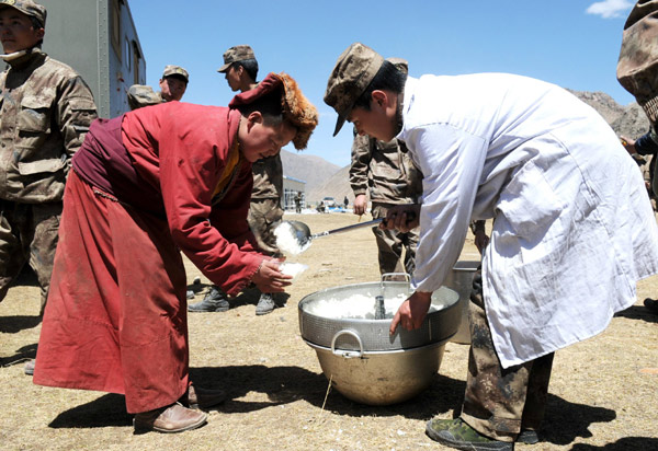 Prayer lives back to normal for Yushu