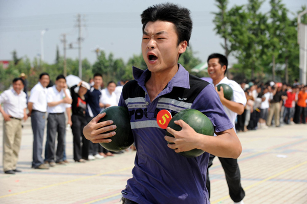 Watermelon gala held in Central China