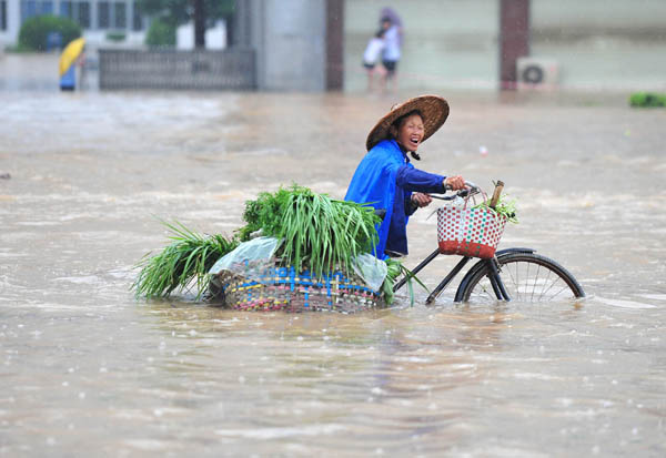 Heavy rains hit Guangxi