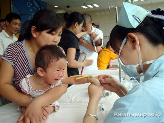 Heat wave hits China