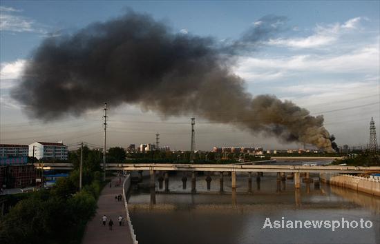 Poisonous smoke endangers NE China city