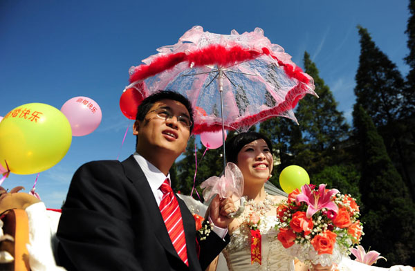 Low-carbon weddings bring fairy tales to life