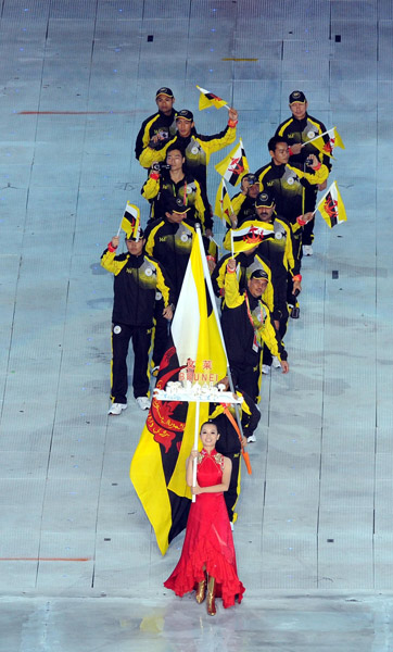 Delegation parade