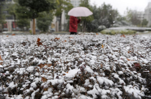 Snowfall sweeps many parts of China