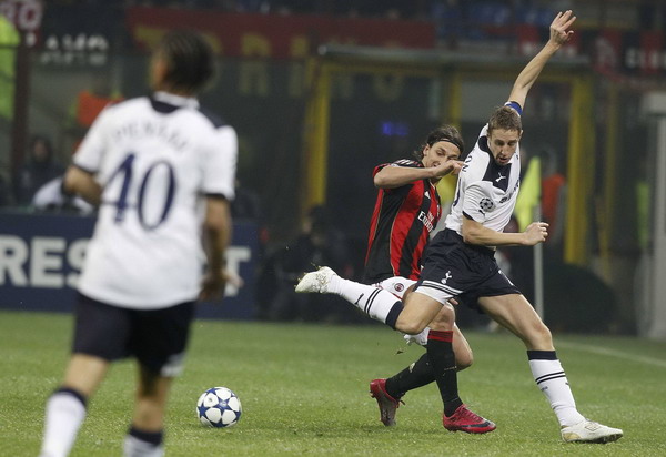 Tottenham Hotspur beats AC Milan 1-0