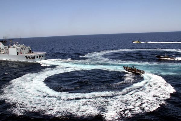 AMAN-2011 joint naval exercise in Karachi