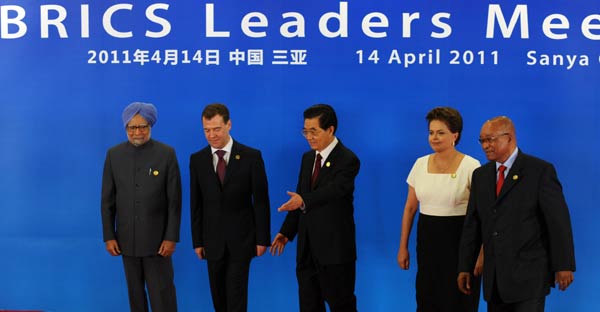 BRICS leaders meet in South China