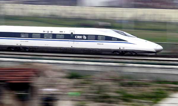 Beijing-Shanghai high speed rail on trial run