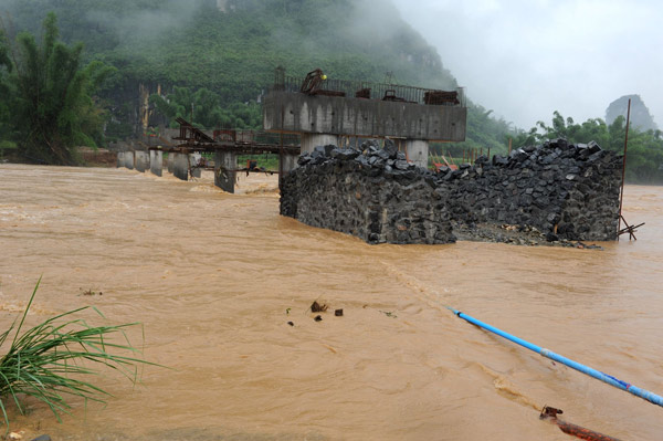 Relief as torrential rains take a break