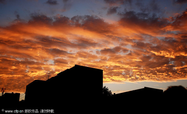 Red sky at night, shepherd's delight