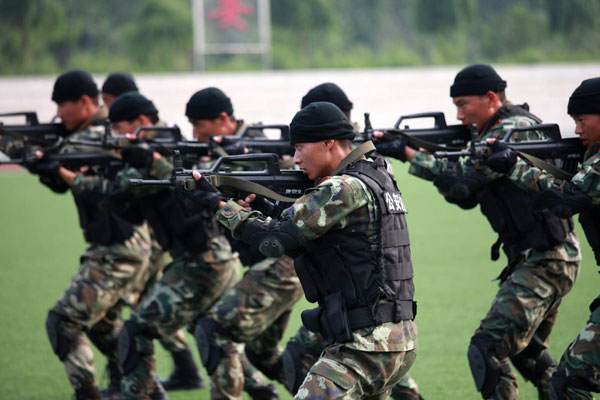 Guards battle like a ton of bricks