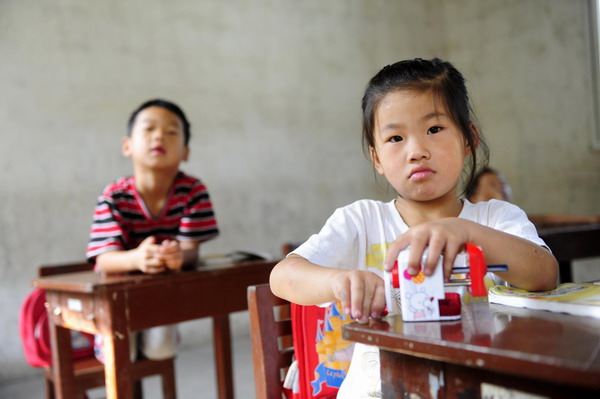 A remote rural school for 5 pupils