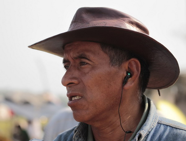 Amazonian indigenous march down Bolivia