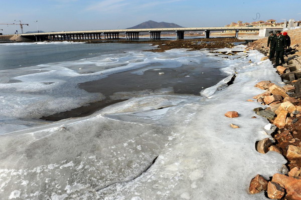 Sea ice to interrupt offshore activities in E China