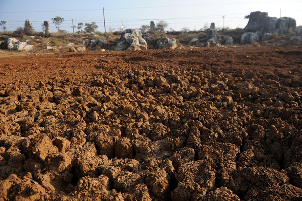 Continuous drought plagues SW China province