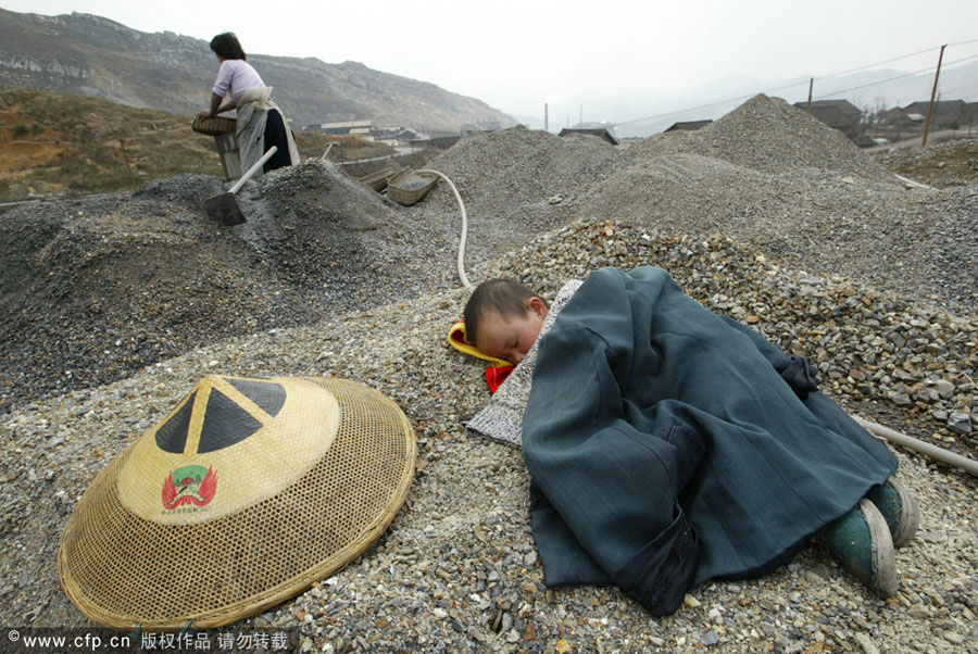 Kids can sleep anywhere