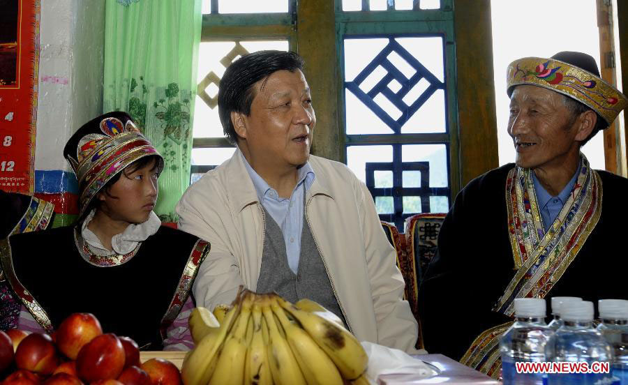 Photo special: Liu Yunshan