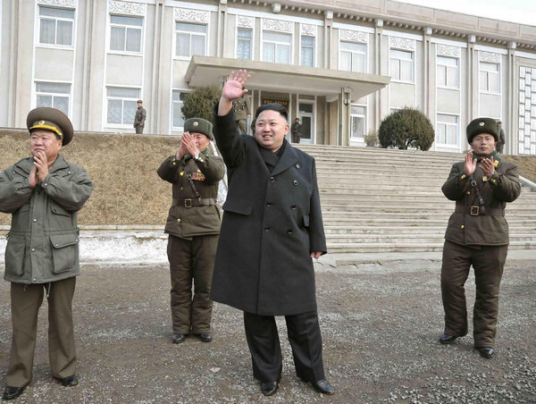 DPRK leader Kim inspects the Korean People's Army