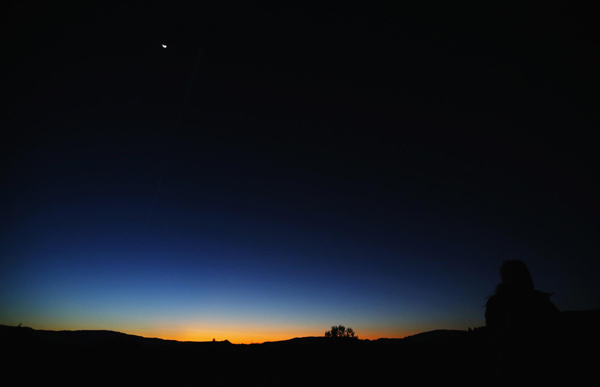 UFO tour in desert