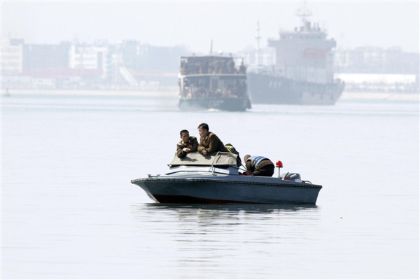 On the banks of DPRK