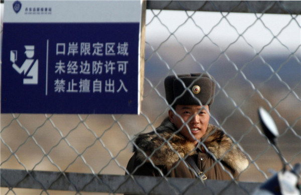 On the banks of DPRK