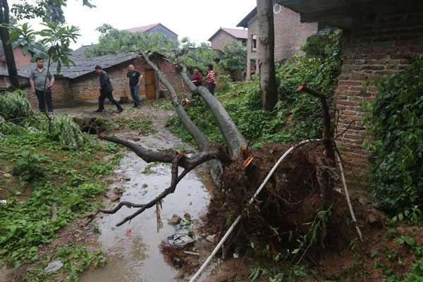 18,400 affected by tornado in C China