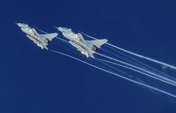 Air combat drill in SW China