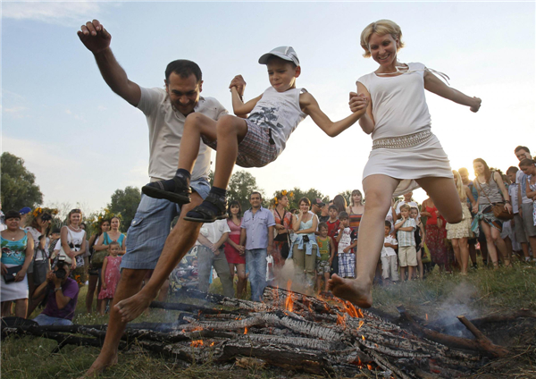 Ivana Kupala holiday celebrated in Kiev