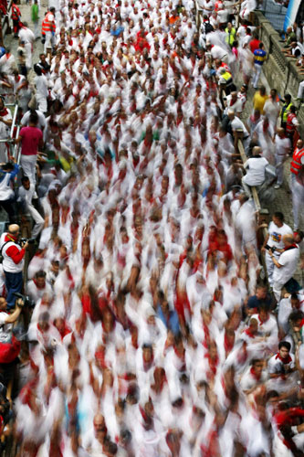 San Fermin festival in Spain