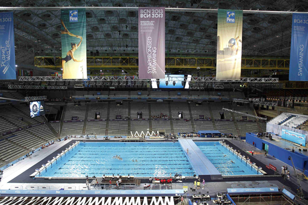 Barcelona swimming championships to kick off