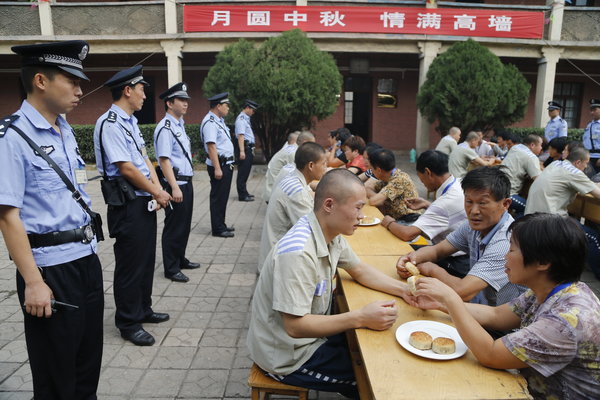 Family reunions in prison